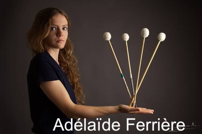 Dimecres 24 Lloc: Gran Teatre. Hora: 19’30h.  Adélaïde Ferriere  Recital solo Marimba